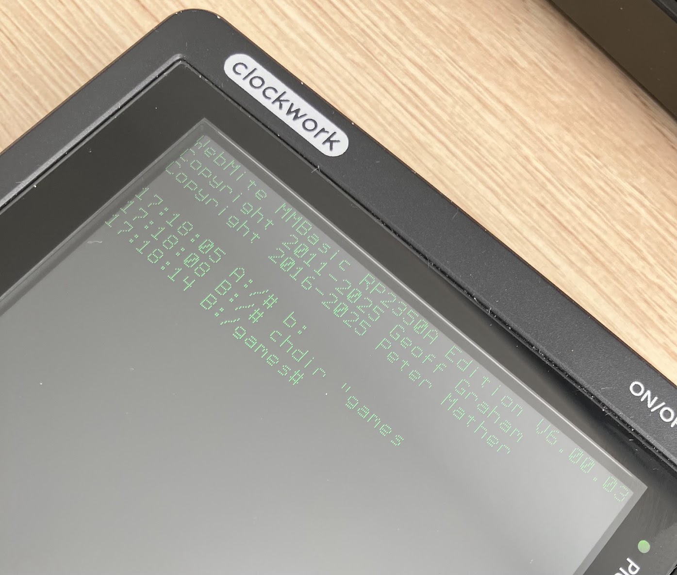 Clockwork PicoCalc