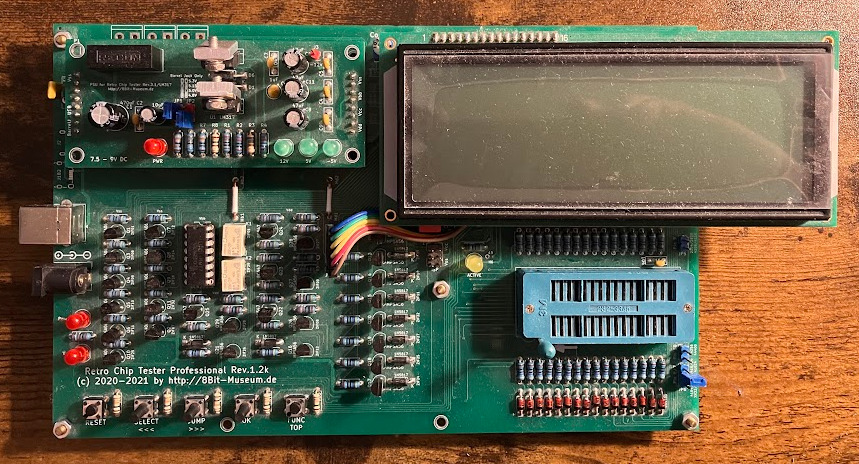 Tester Retro Chip Tester