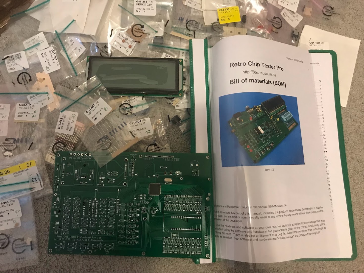 Tester Retro Chip Tester