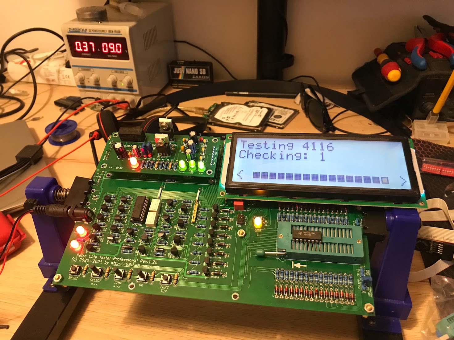 Tester Retro Chip Tester