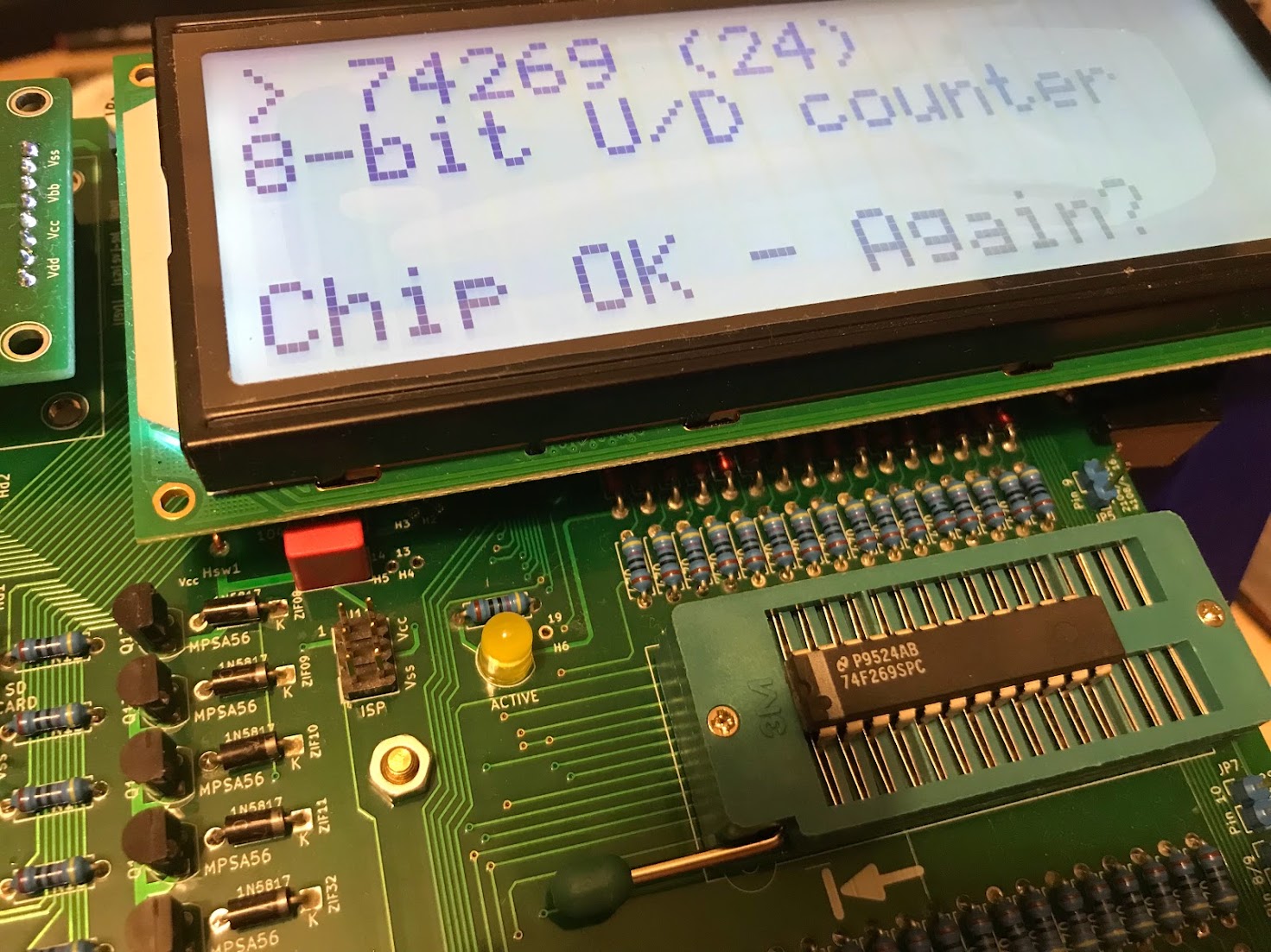 Tester Retro Chip Tester